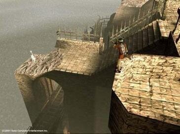 Ico: on the castle rooftops