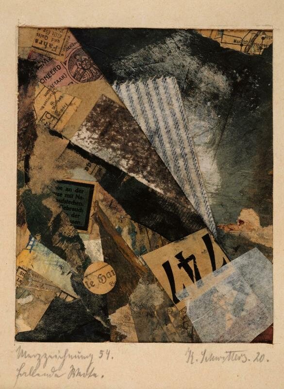 Schwitters, Merzzeichnung 54