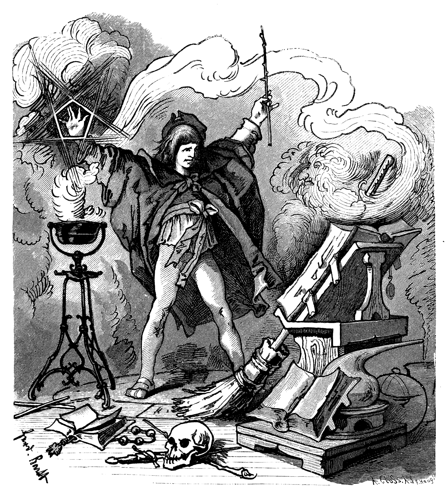 Ferdinand Barth, Der Zauberlehrling (1882)