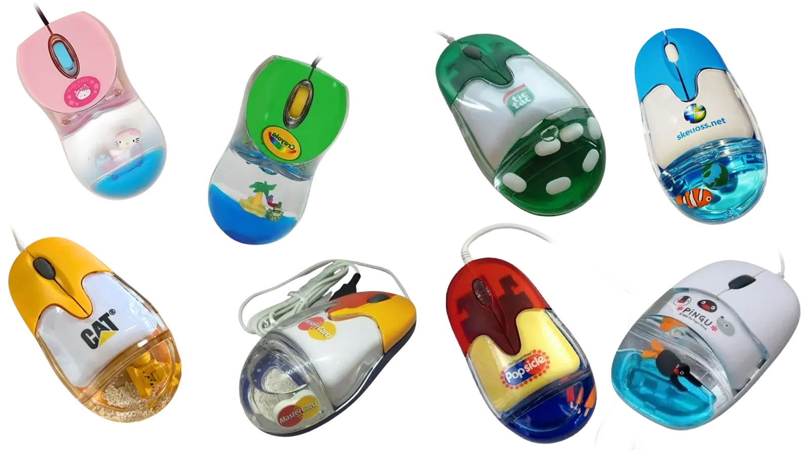 Aqua liquid mouse