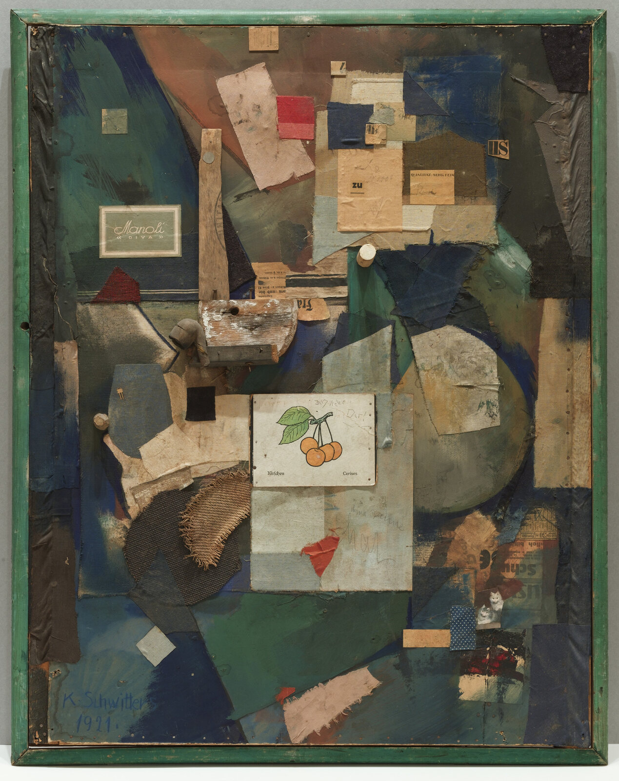 Schwitters, The Cherry Picture (1921)