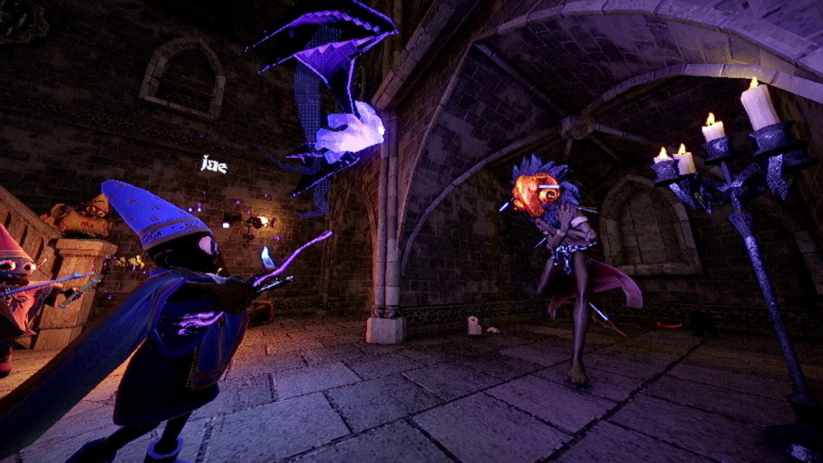 YAPYAP: a candlelit hall in the tower