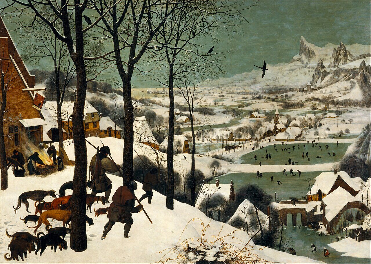 Hunters in the Snow (1565)